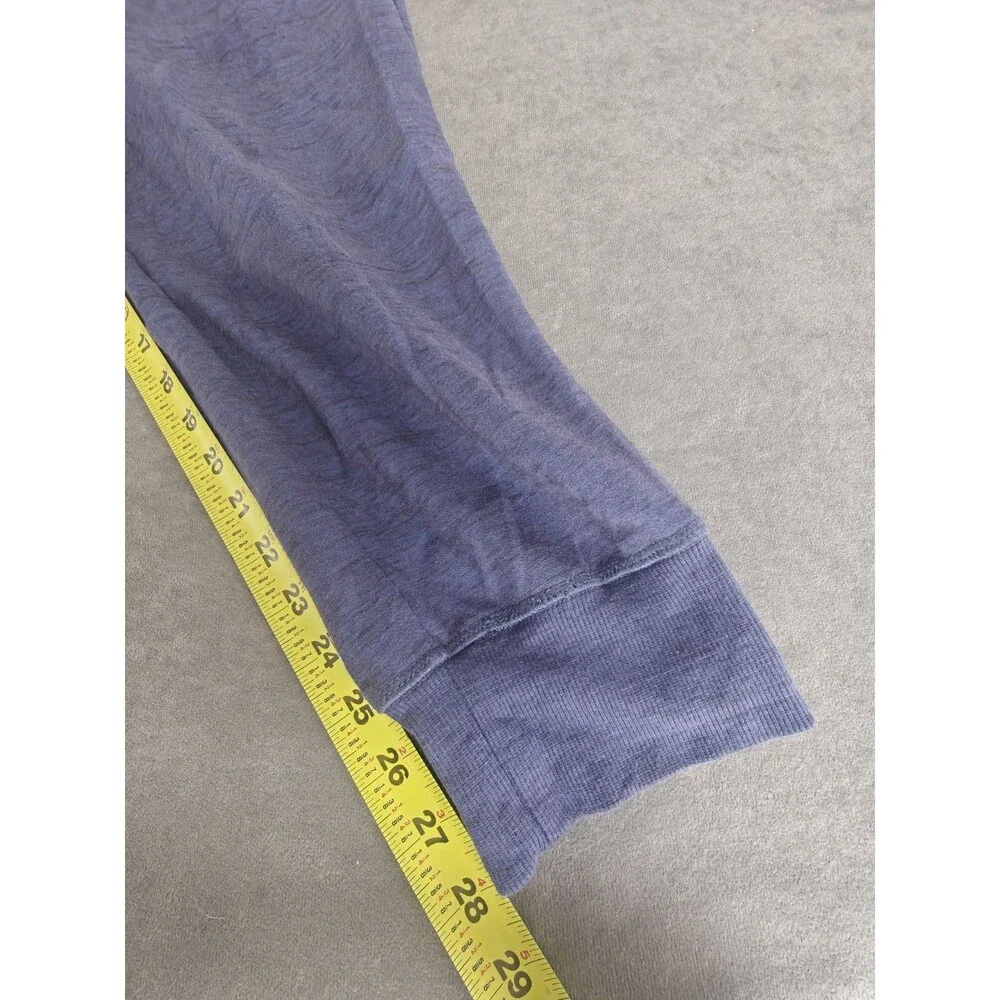 Spyder Active Men's XL Blue Heather Jogger Sweatpants Zip Pocket Fleece Pants
